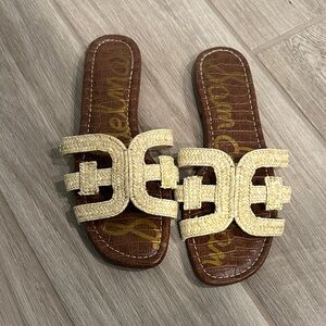 Sam Edelman Tan and Brown Sandals